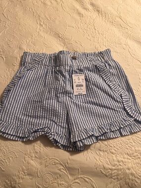 NWT crewcuts seersucker shorts